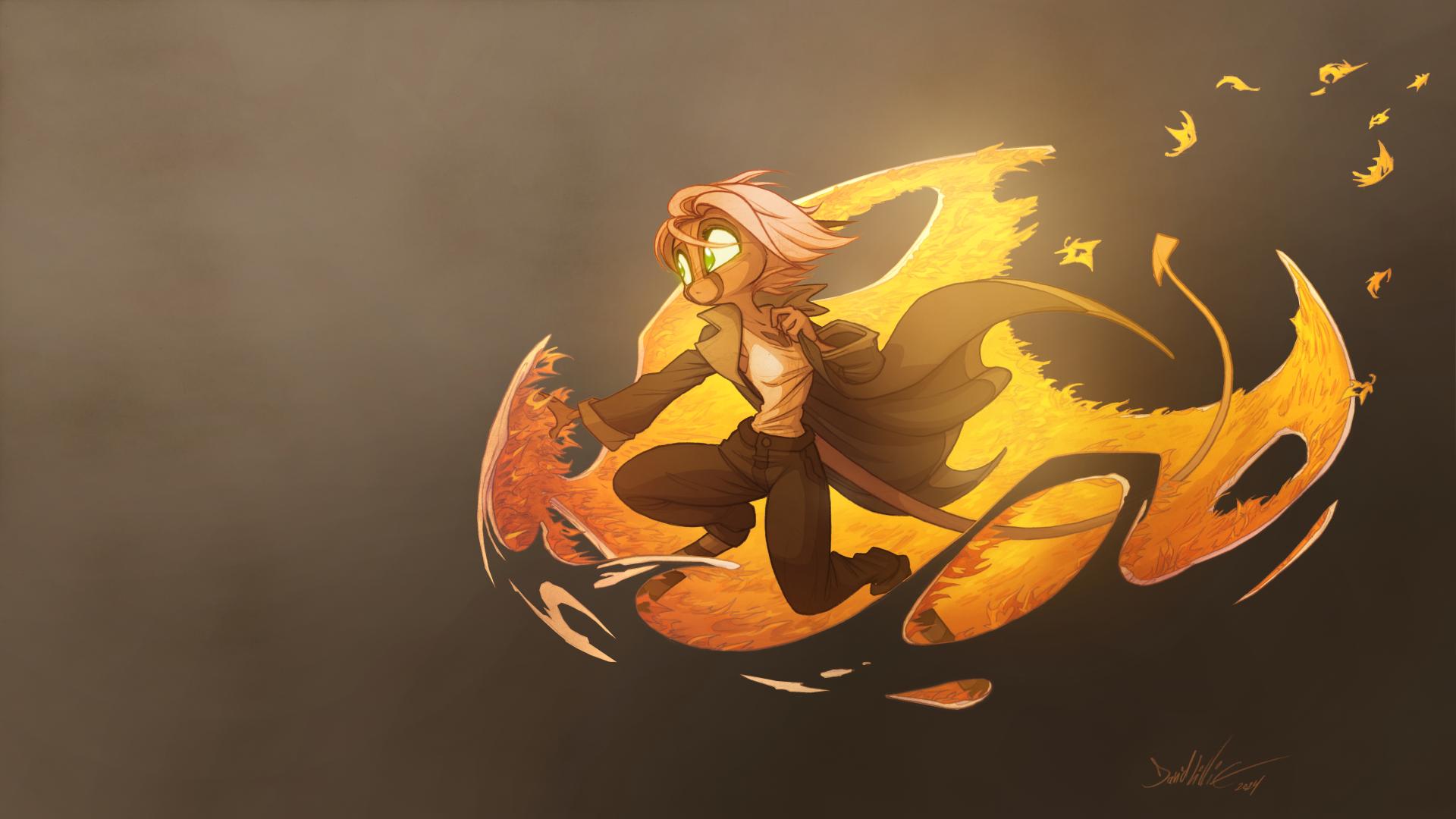 Namah Windswept Autumn Desktop