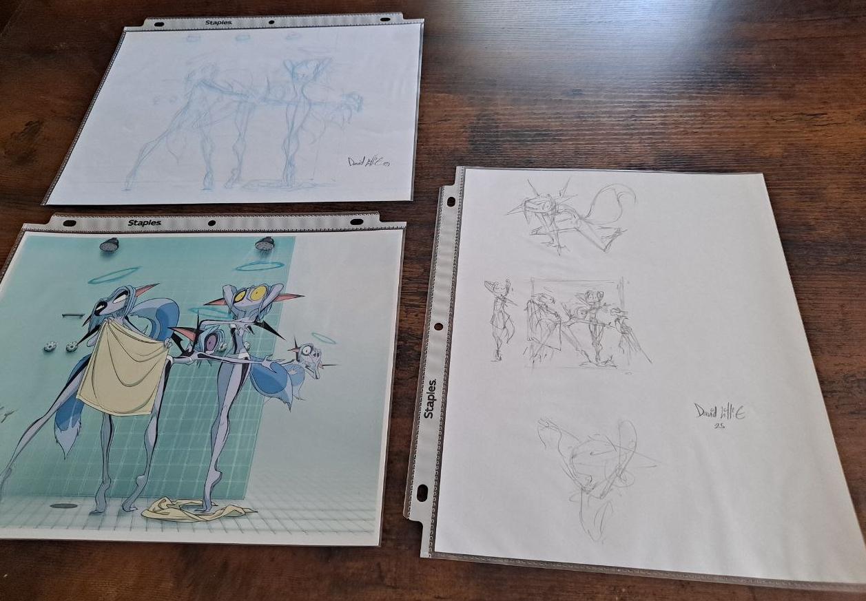 ORIGINAL ART Dreamkeepers SKOM Wisp Towel Malfunction Art and Print
