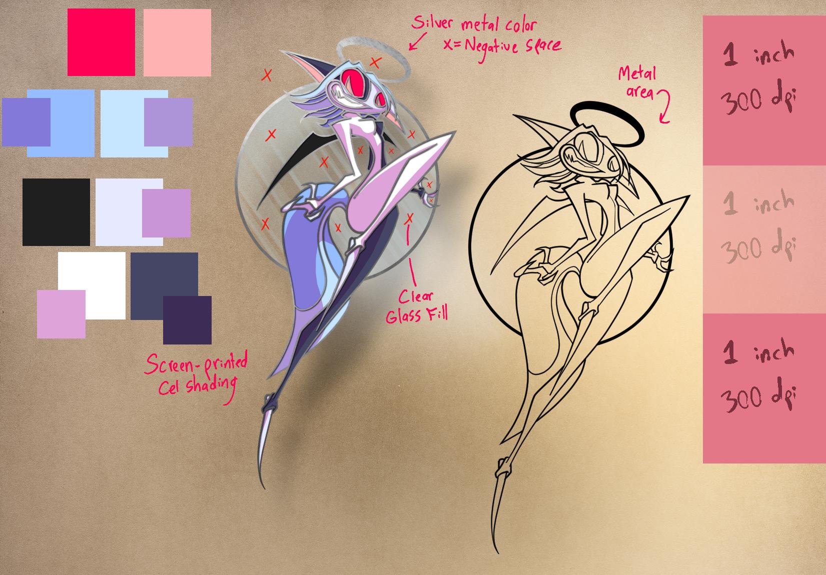 Pledge Pin Wisp Glory