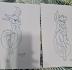 ORIGINAL ART AND PRINT Vi Daki Double