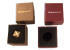Copper and Gold D20 Dice Solid Metal