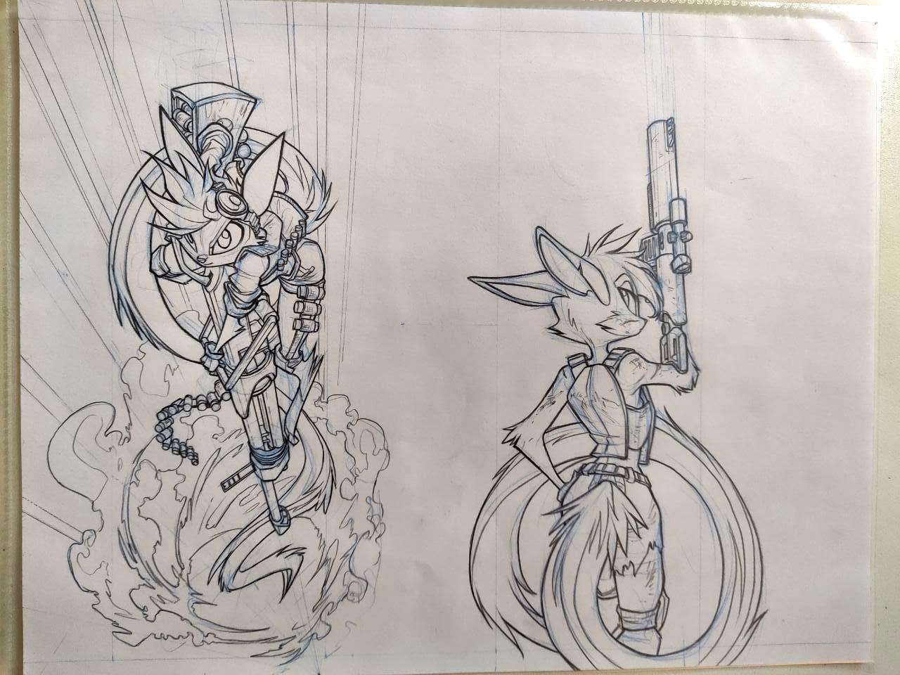 Original Art- Vi Bookmark