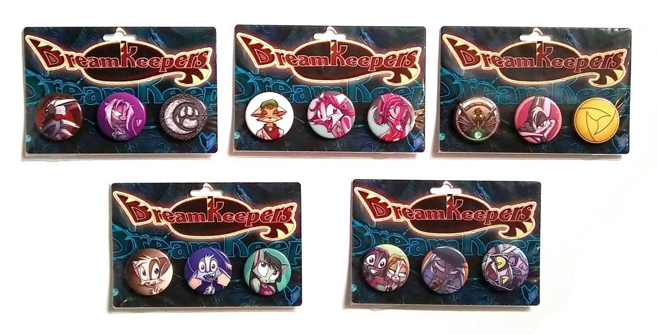 Dreamkeepers Button Pack