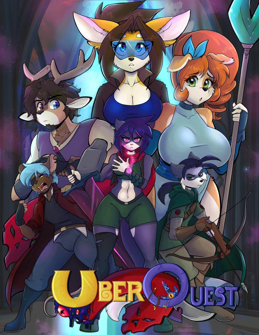 Dream Keepers :: Uberquest Cast V3 Wallscroll