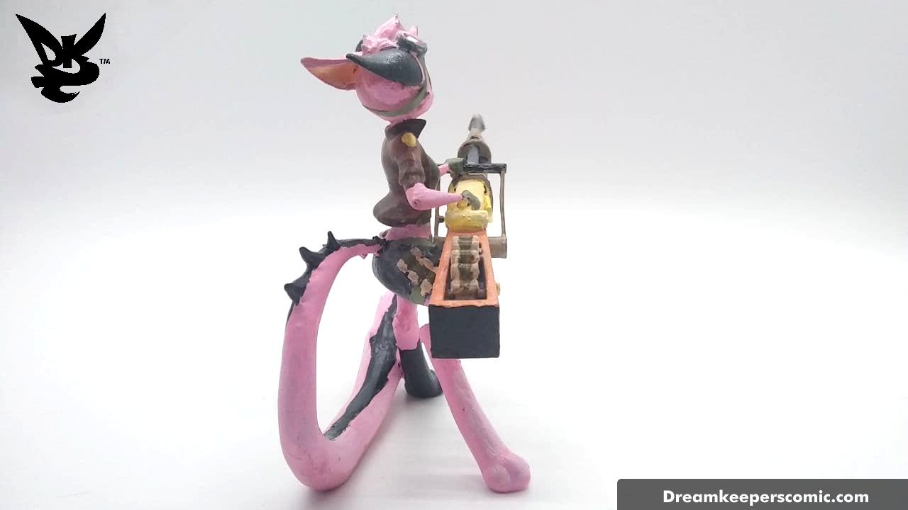 Vi Figure - Long Range Gatling Recoil Cannon
