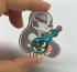 Silk's Poison Pin (Halloween enamel pin collection #1)