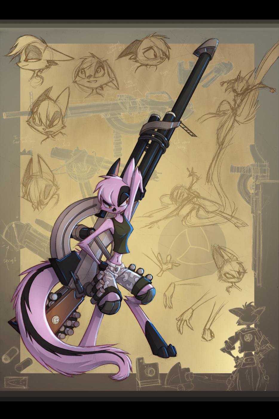 Vi & Boyfriend Wallscroll