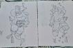 ORIGINAL ART AND PRINT DK Grunn Daki and Body Pillow