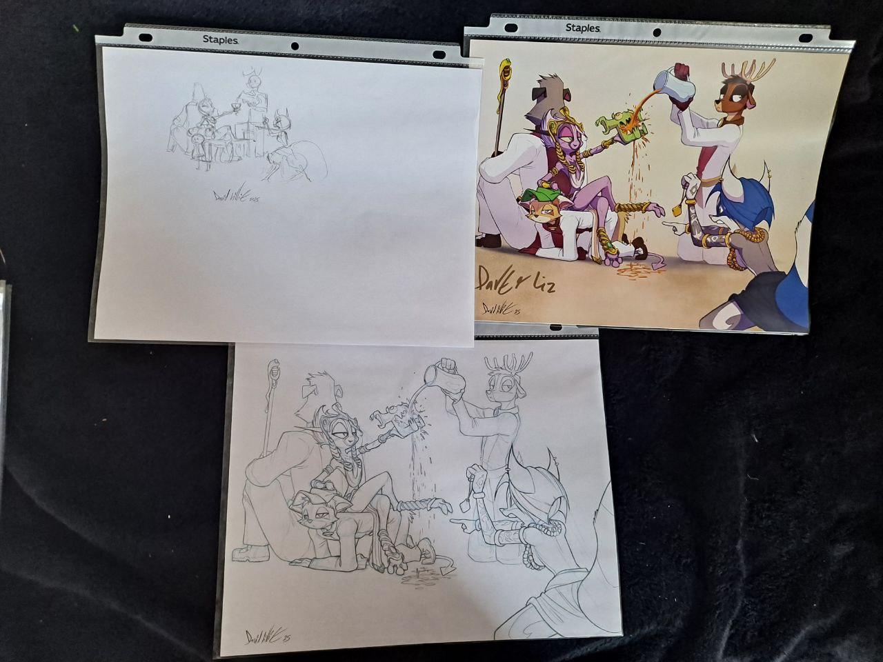 ORIGINAL ART Namah is a God Original Art and Print